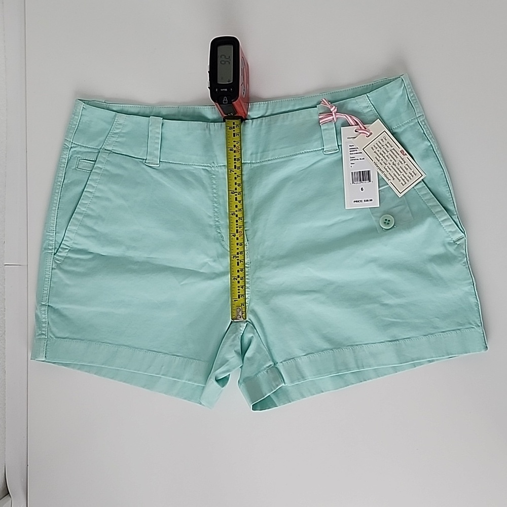 Vineyard Vine Everyday Shorts Crystal Blue Size 6 - Picture 7 of 16